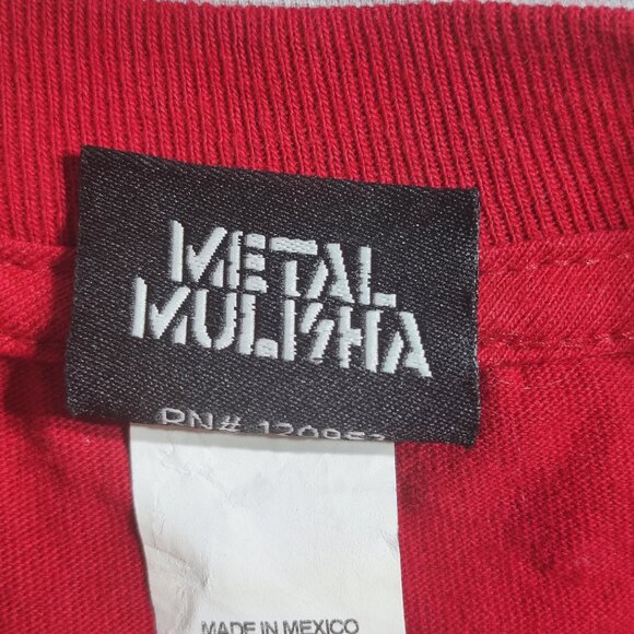 Metal Mulisha short sleeve T-shirt Men's size M red with graphic design - Picture 4 of 8